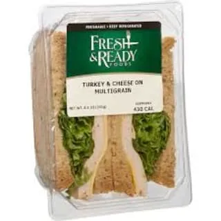 Turkey club sandwich